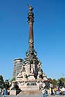 Barcelona, Kolumbusdenkmal - zum vergrössern bitte anklicken !