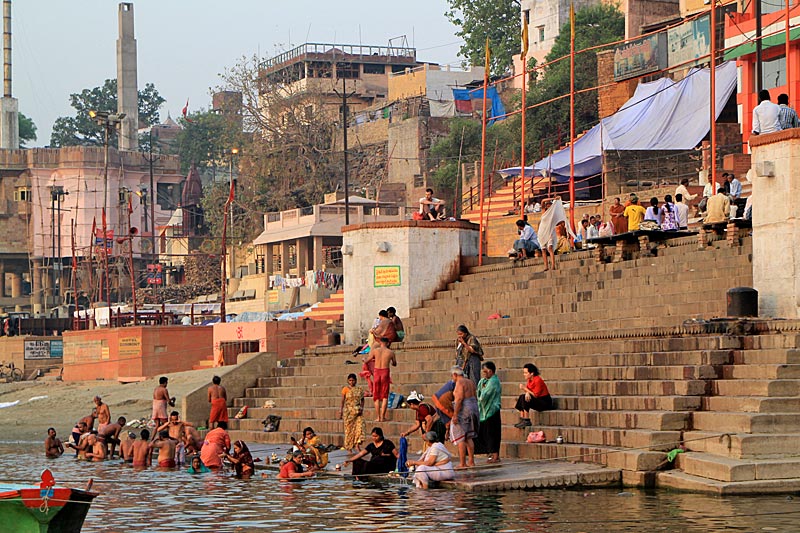 Varanasi, kurz nach Sonnenaufgang
