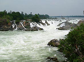 Khon Phapheng-Wasserfall