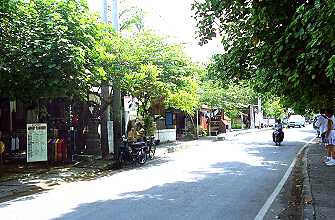 Sanur, Street