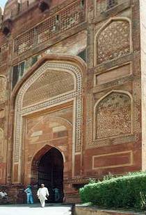 Eingang zur Jama Masjid Moschee