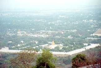 Blick vom Mandalay-Hill 