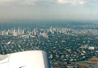 Blick auf Manila