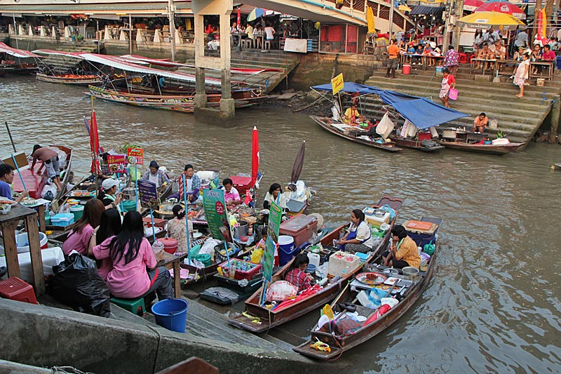 Amphawa Schwimmender Markt