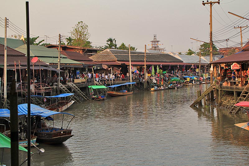 Amphawa Schwimmender Markt