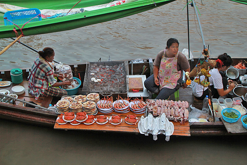 Amphawa Schwimmender Markt