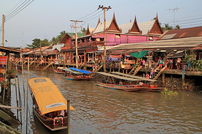 Amphawa Schwimmender Markt