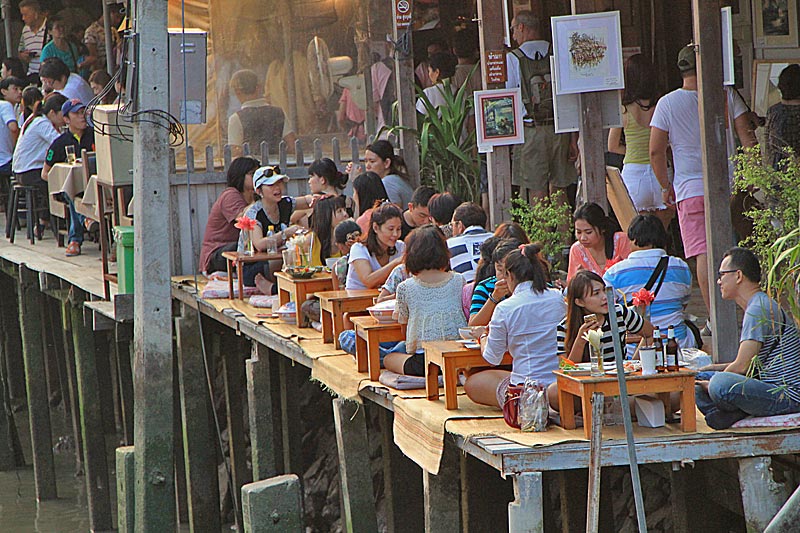 Amphawa Schwimmender Markt