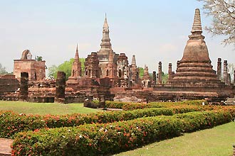 Sukhothai, Historical Park  -  zum Vergrössern bitte anklicken !!