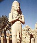 Aegypten, Ramsesstatue,  zum Vergroessern bitte anklicken !