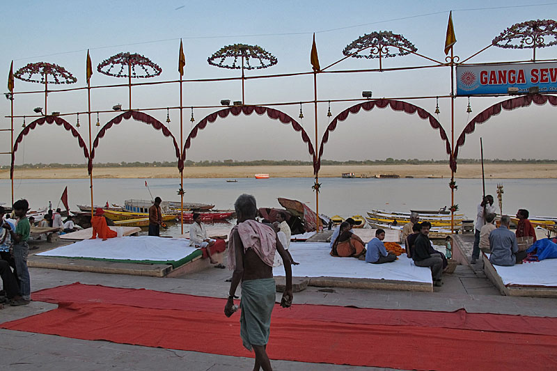 Varanasi, Abendstimmung