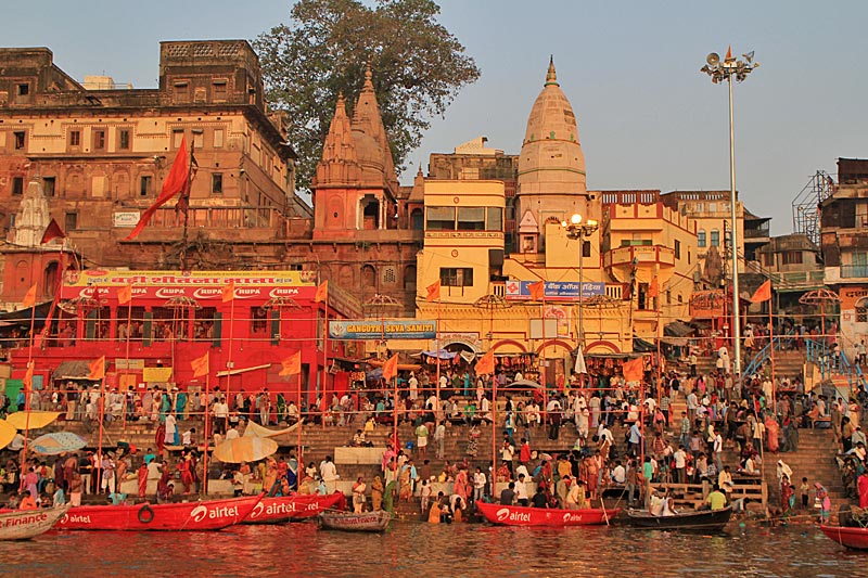 Varanasi, kurz nach Sonnenaufgang