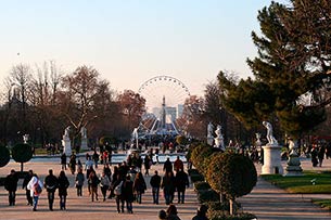 Paris, Tuilerien garden - Click for large image !